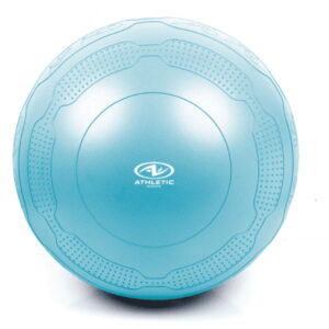 Athletic Works 55cm Anti-Burst Yoga Ball with Embossed Train Poses