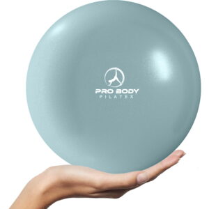 ProBody 9-Inch Pilates Bender Ball – Mini Gentle Train Ball for Stability, Barre, Health, Ab, Core, Physio, and Bodily Remedy (Mist)